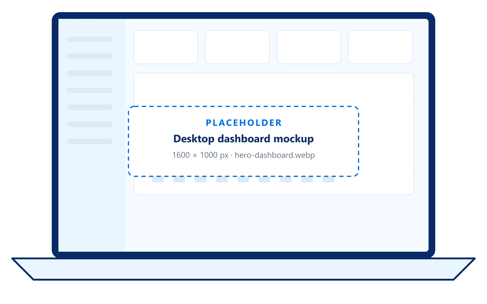 The SwastikOne dashboard on a laptop: sales, purchases, receivables and a sales trend from TallyPrime